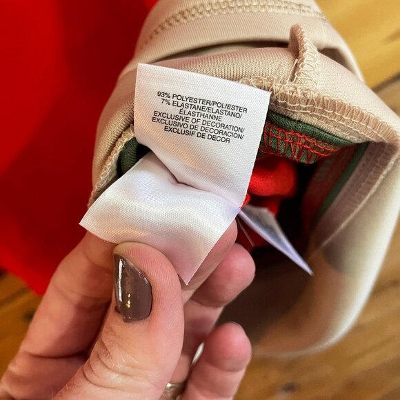 Anne Klein Womens Red Striped Short Sleeve Jewel Neck Top Small - Picture 4 of 7